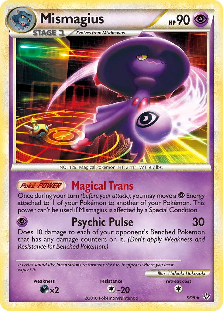 Mismagius (5/95) (Theme Deck Exclusive) [HeartGold & SoulSilver: Unleashed] | Exor Games Bridgewater