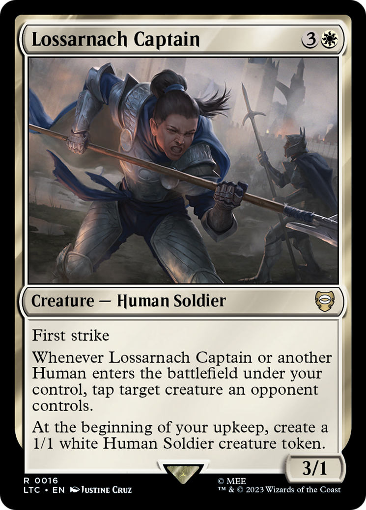 Lossarnach Captain [The Lord of the Rings: Tales of Middle-Earth Commander] | Exor Games Bridgewater