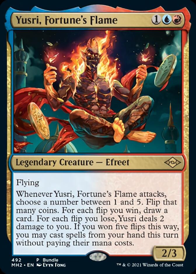 Yusri, Fortune's Flame (Bundle) [Modern Horizons 2] | Exor Games Bridgewater