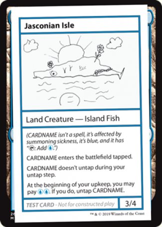 Jasconian Isle (2021 Edition) [Mystery Booster Playtest Cards] | Exor Games Bridgewater