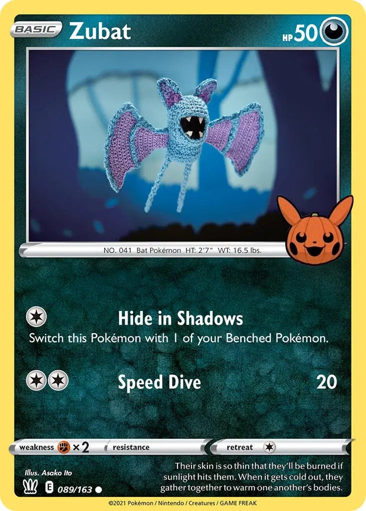 Zubat (089/163) [Trick or Trade] | Exor Games Bridgewater