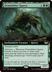 Demolisher Spawn (Extended Art) [Duskmourn: House of Horror Commander] | Exor Games Bridgewater