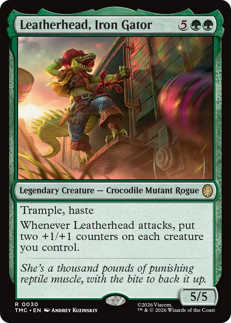 Leatherhead, Iron Gator [Teenage Mutant Ninja Turtles Commander] | Exor Games Bridgewater