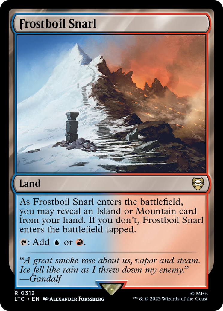 Frostboil Snarl [The Lord of the Rings: Tales of Middle-Earth Commander] | Exor Games Bridgewater