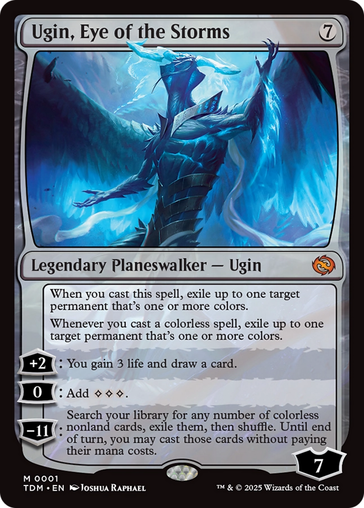 Ugin, Eye of the Storms [Tarkir: Dragonstorm] | Exor Games Bridgewater