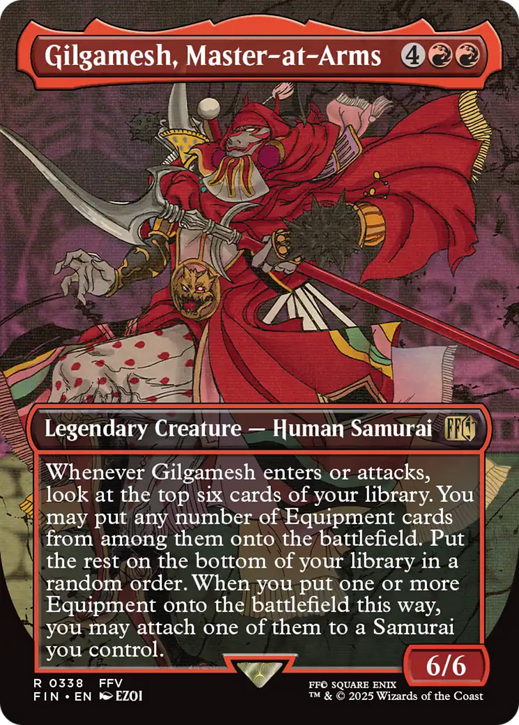 Gilgamesh, Master-at-Arms (Borderless) [FINAL FANTASY] | Exor Games Bridgewater