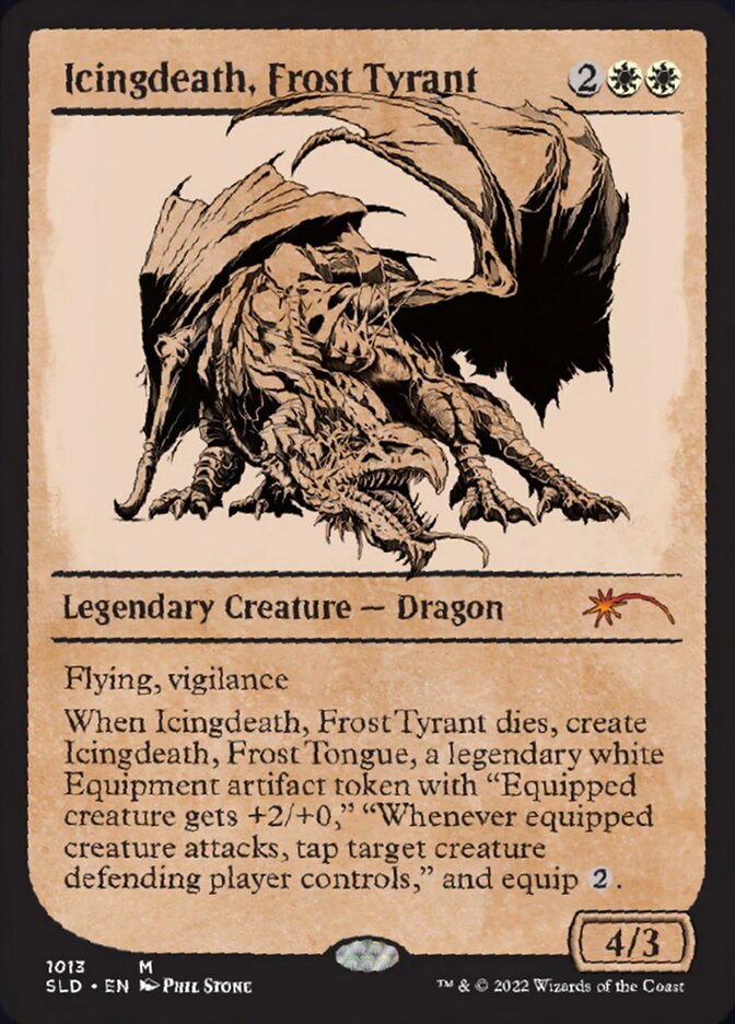 Icingdeath, Frost Tyrant (Showcase) [Secret Lair Drop Series] | Exor Games Bridgewater