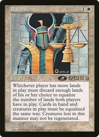 Balance (Oversized) [Oversize Cards] | Exor Games Bridgewater