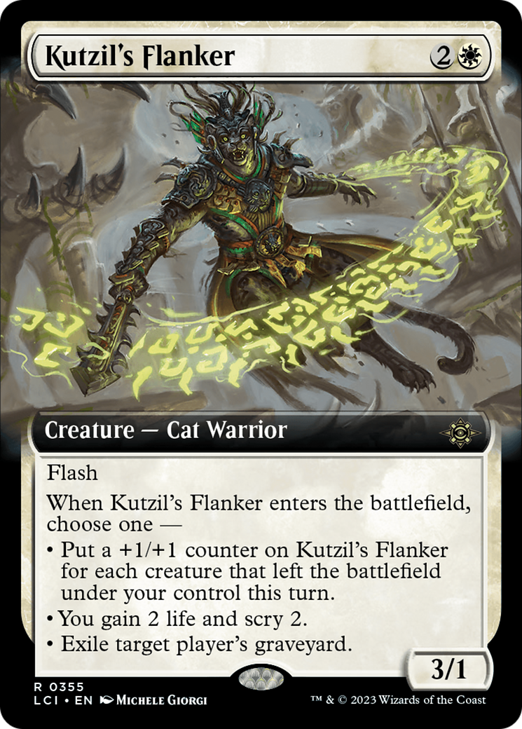 Kutzil's Flanker (Extended Art) [The Lost Caverns of Ixalan] | Exor Games Bridgewater