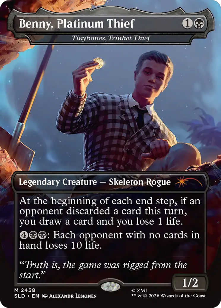 Benny, Platinum Thief - Tinybones, Trinket Thief [Secret Lair Drop Series] | Exor Games Bridgewater