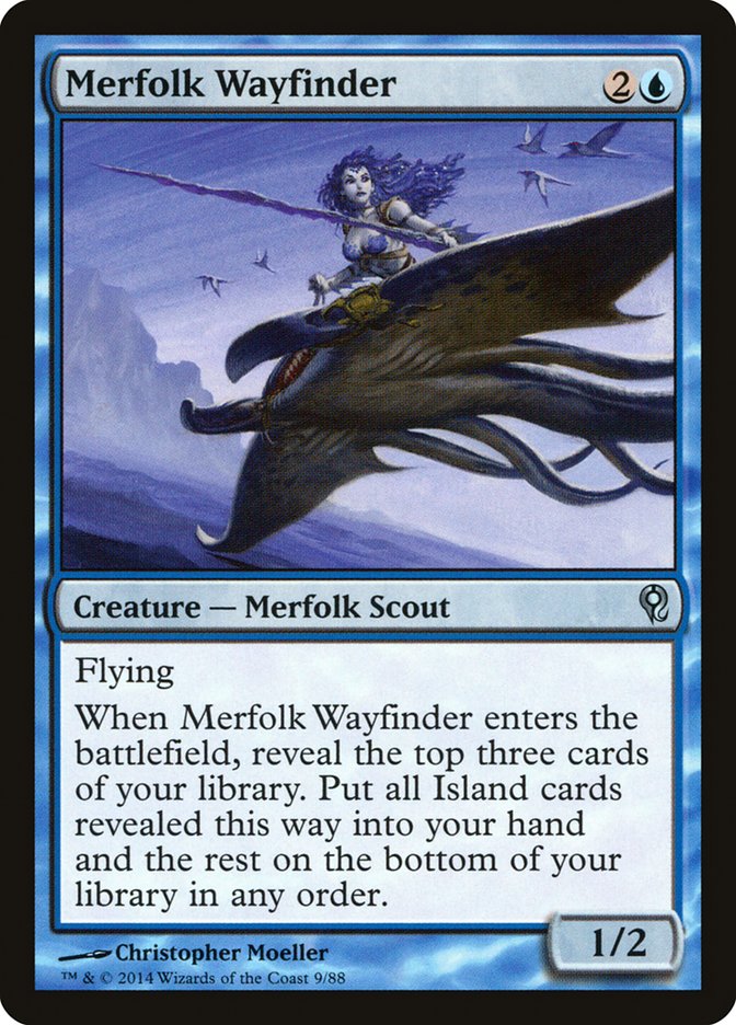 Merfolk Wayfinder [Duel Decks: Jace vs. Vraska] | Exor Games Bridgewater