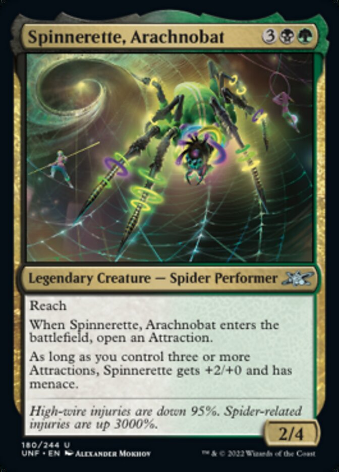 Spinnerette, Arachnobat [Unfinity] | Exor Games Bridgewater