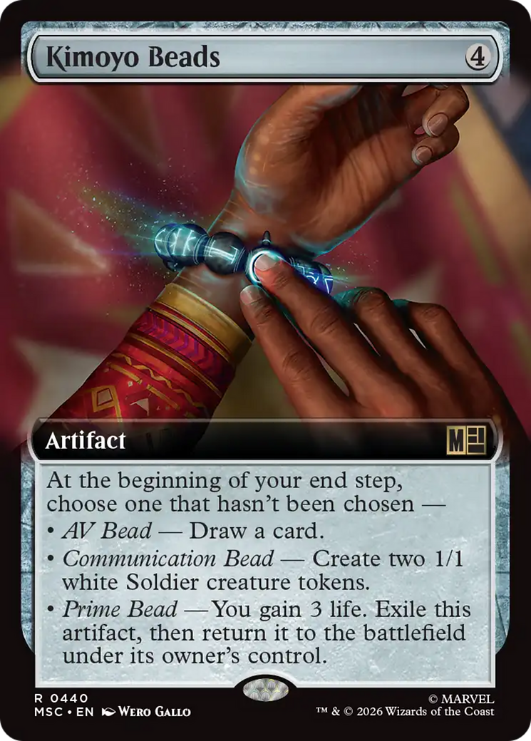 Kimoyo Beads (Extended Art) [Marvel Super Heroes Commander] | Exor Games Bridgewater