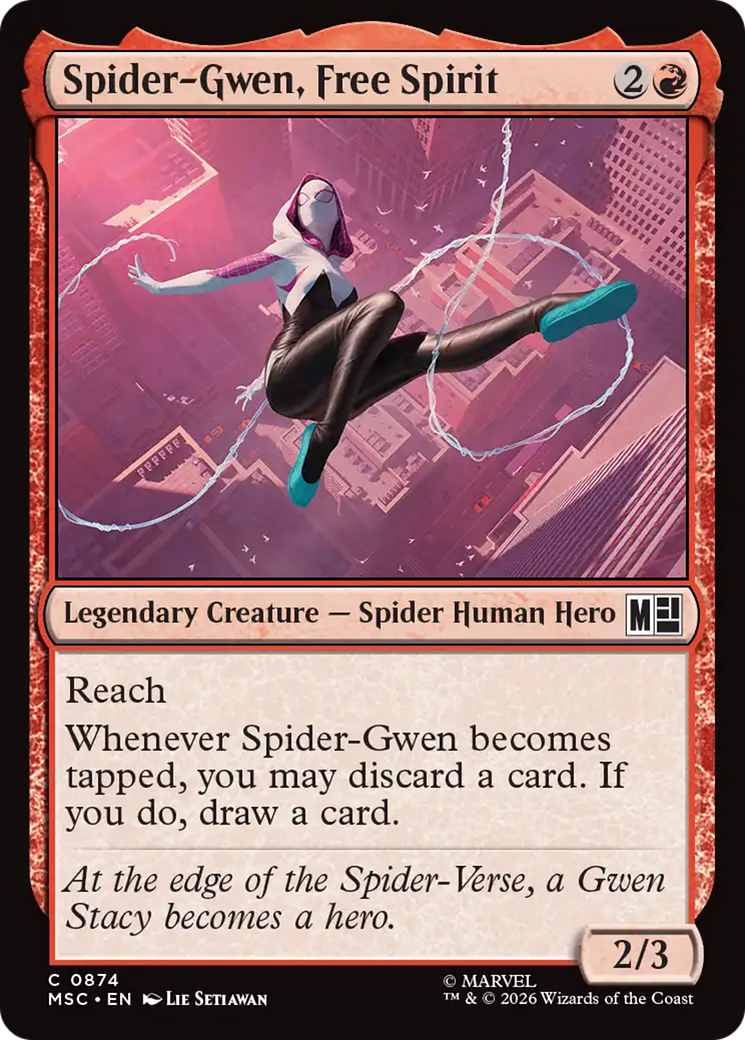 Spider-Gwen, Free Spirit [Marvel Super Heroes Commander] | Exor Games Bridgewater