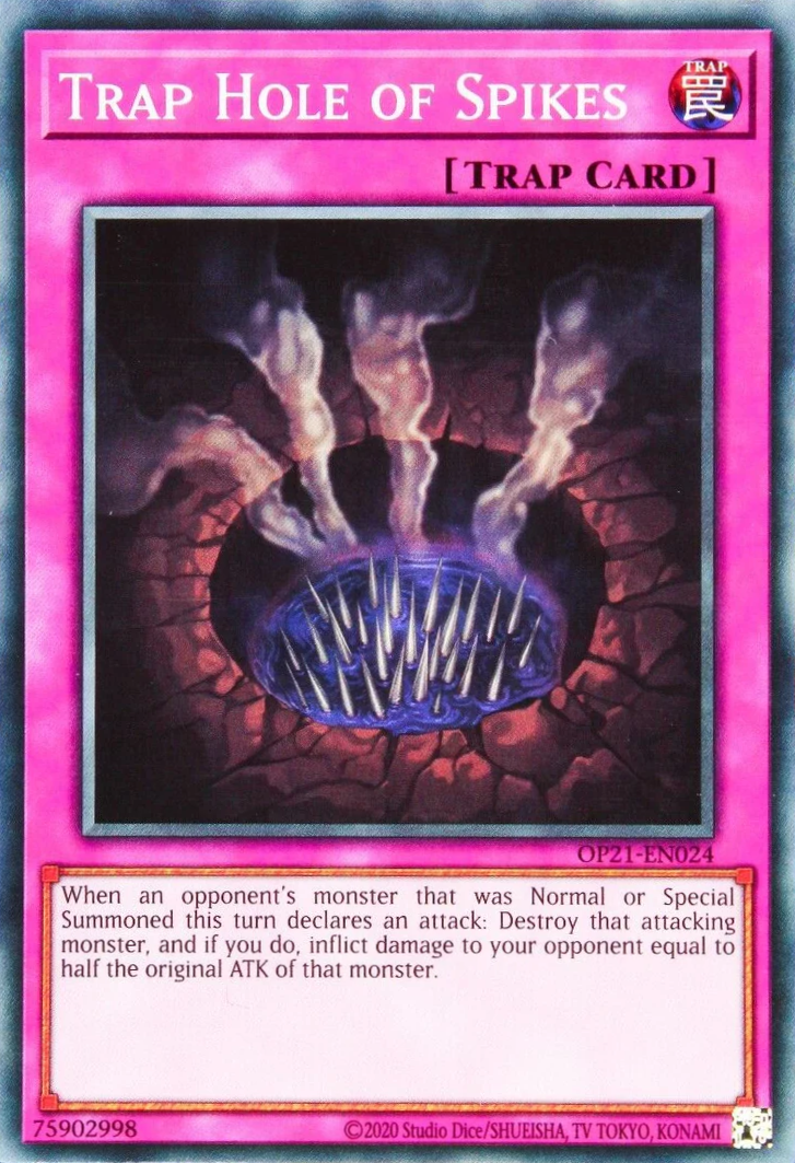 Trap Hole of Spikes [OP21-EN024] Common | Exor Games Bridgewater