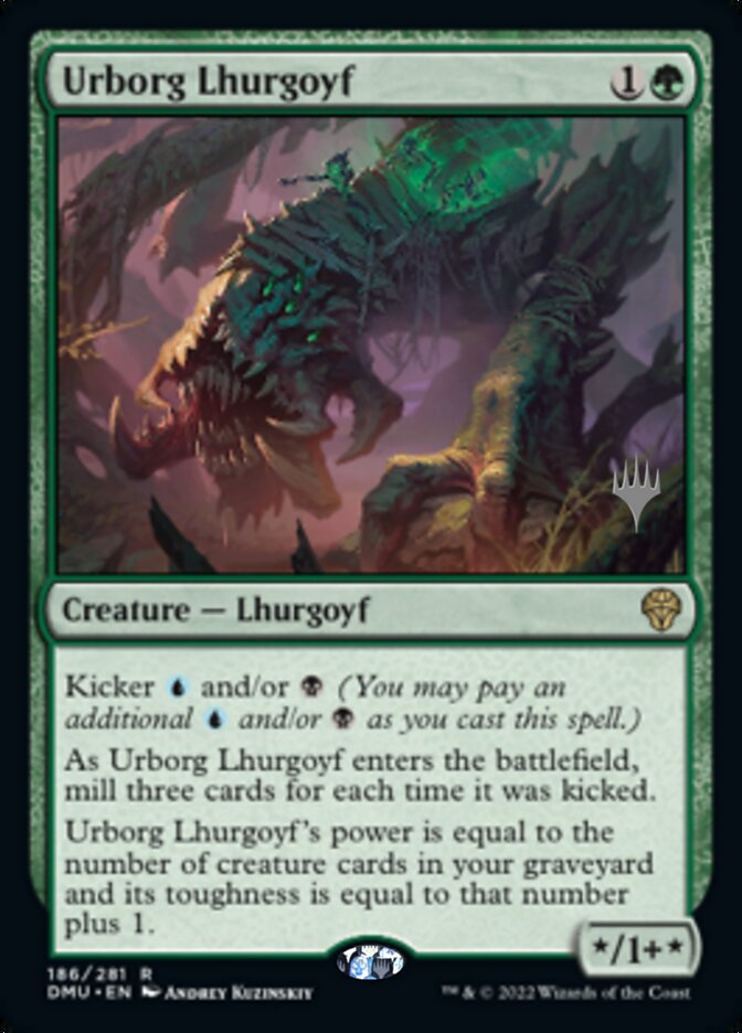 Urborg Lhurgoyf (Promo Pack) [Dominaria United Promos] | Exor Games Bridgewater