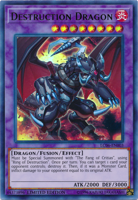 Destruction Dragon - LC06-EN003 [LC06-EN003] Ultra Rare | Exor Games Bridgewater