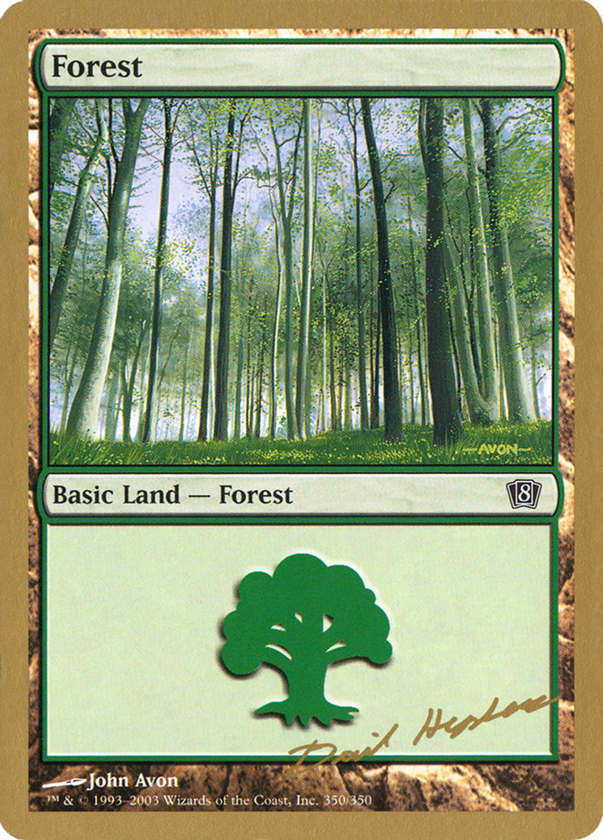 Forest (dh350) (Dave Humpherys) [World Championship Decks 2003] | Exor Games Bridgewater