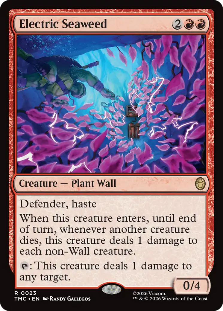 Electric Seaweed [Teenage Mutant Ninja Turtles Commander] | Exor Games Bridgewater