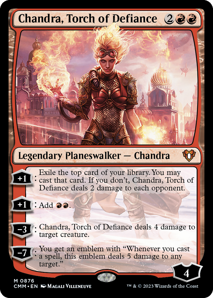 Chandra, Torch of Defiance [Commander Masters] | Exor Games Bridgewater