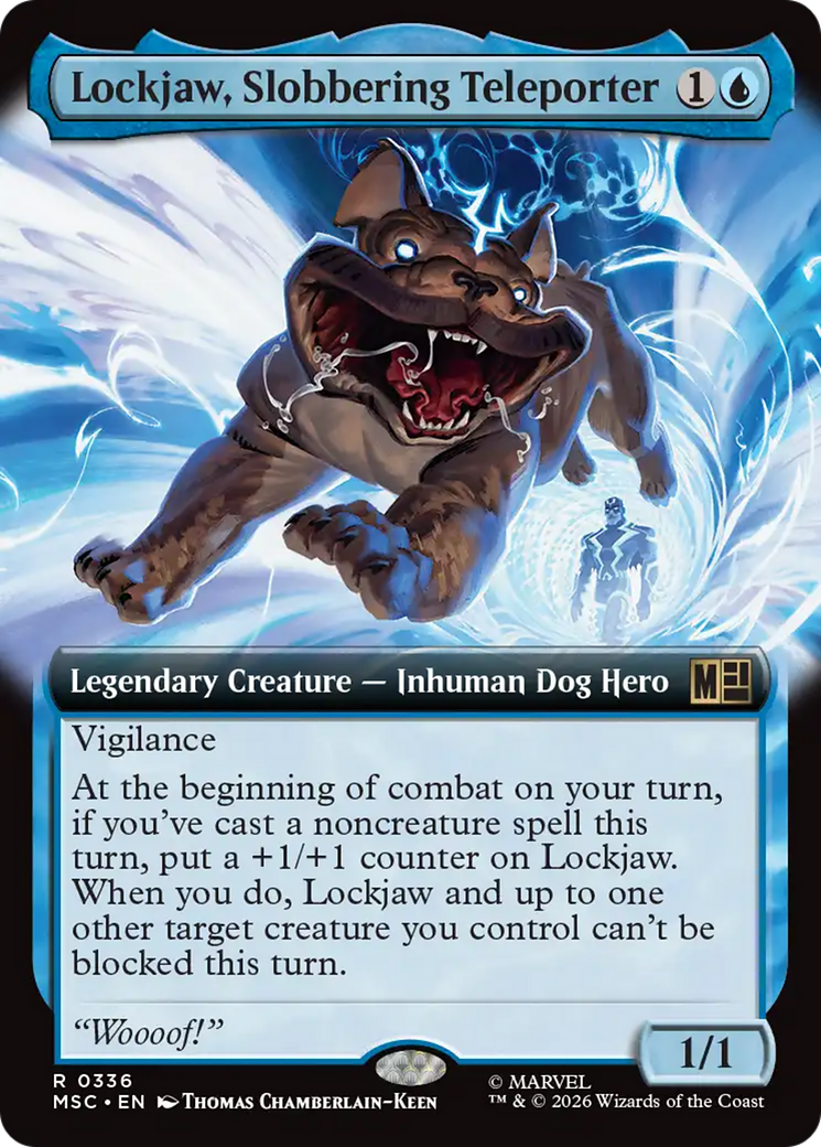 Lockjaw, Slobbering Teleporter (Extended Art) [Marvel Super Heroes Commander] | Exor Games Bridgewater