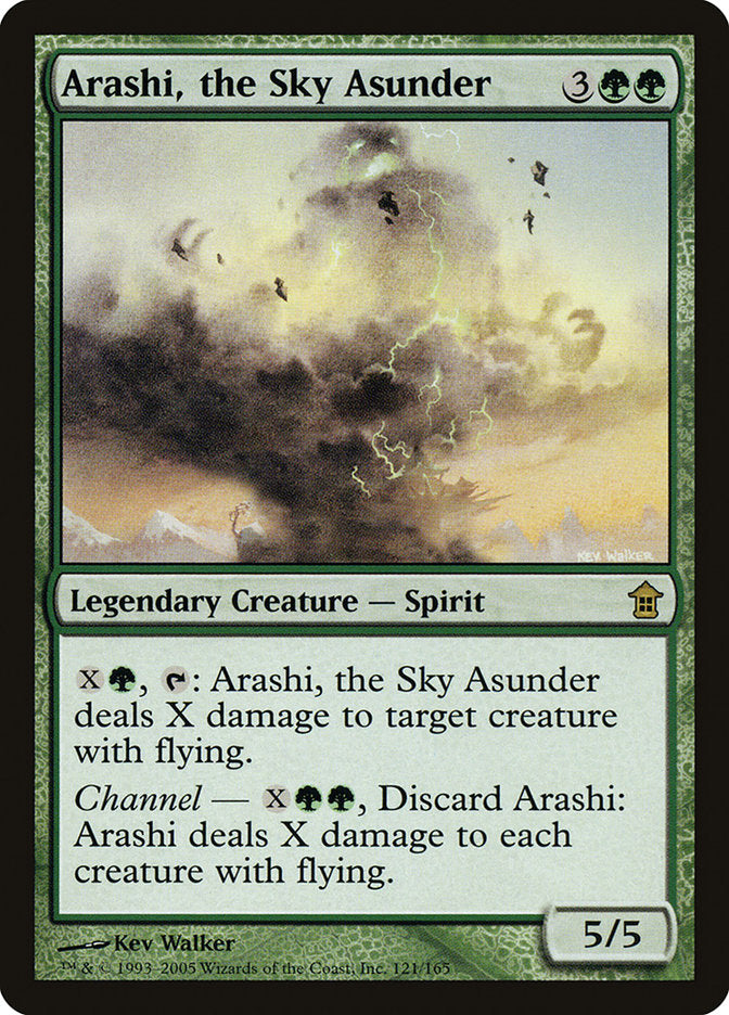 Arashi, the Sky Asunder [Saviors of Kamigawa] | Exor Games Bridgewater