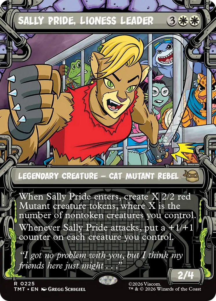 Sally Pride, Lioness Leader (Showcase) [Teenage Mutant Ninja Turtles] | Exor Games Bridgewater