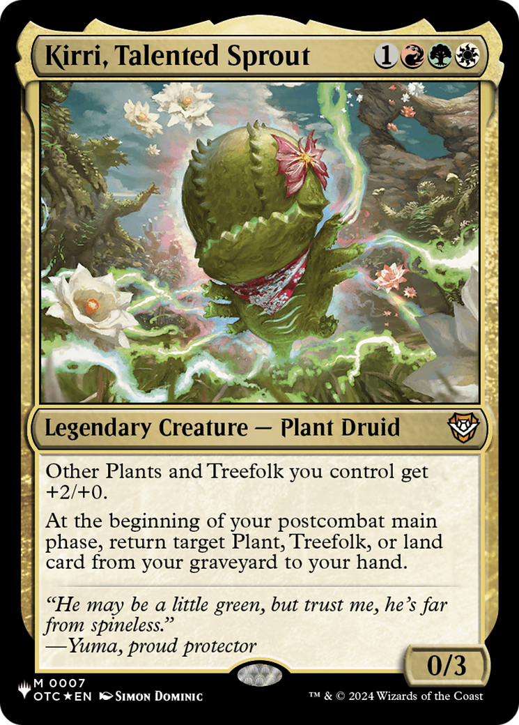 Kirri, Talented Sprout (OTC) [The List] | Exor Games Bridgewater
