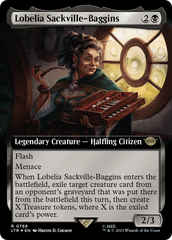 Lobelia Sackville-Baggins (Extended Art) (Surge Foil) [The Lord of the Rings: Tales of Middle-Earth] | Exor Games Bridgewater