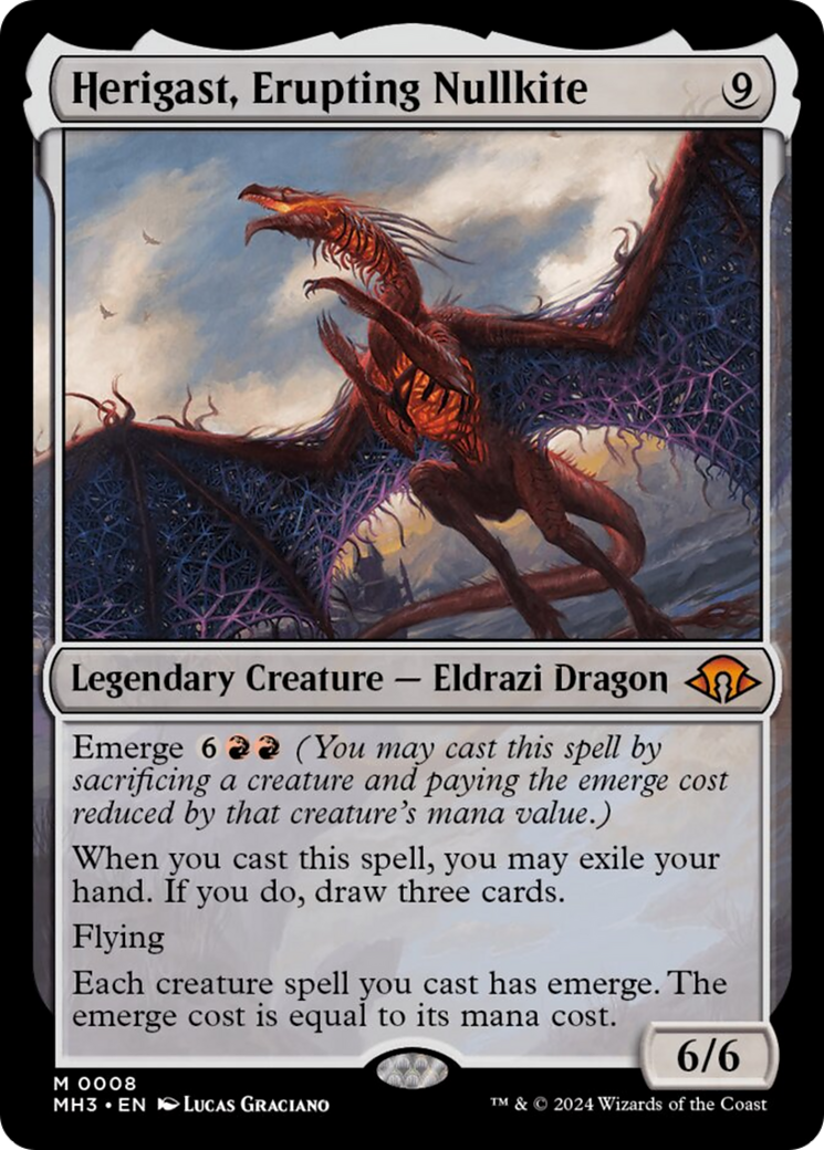 Herigast, Erupting Nullkite [Modern Horizons 3] | Exor Games Bridgewater