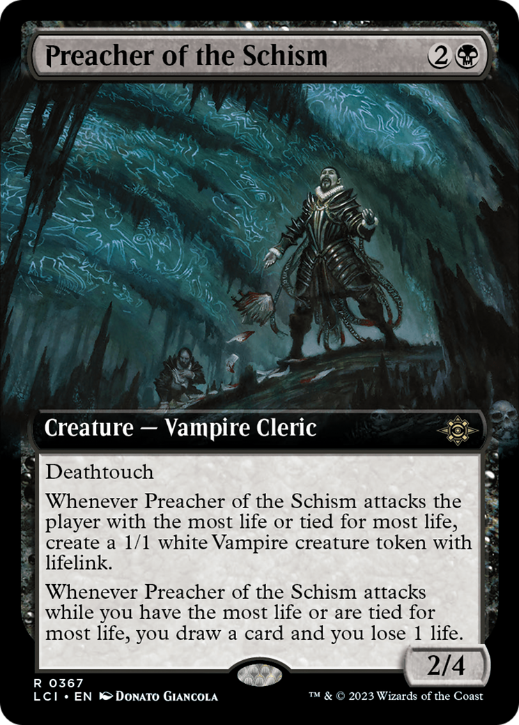 Preacher of the Schism (Extended Art) [The Lost Caverns of Ixalan] | Exor Games Bridgewater