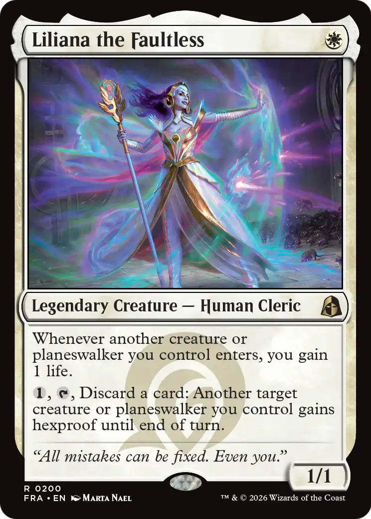 Liliana the Faultless [Reality Fracture] | Exor Games Bridgewater