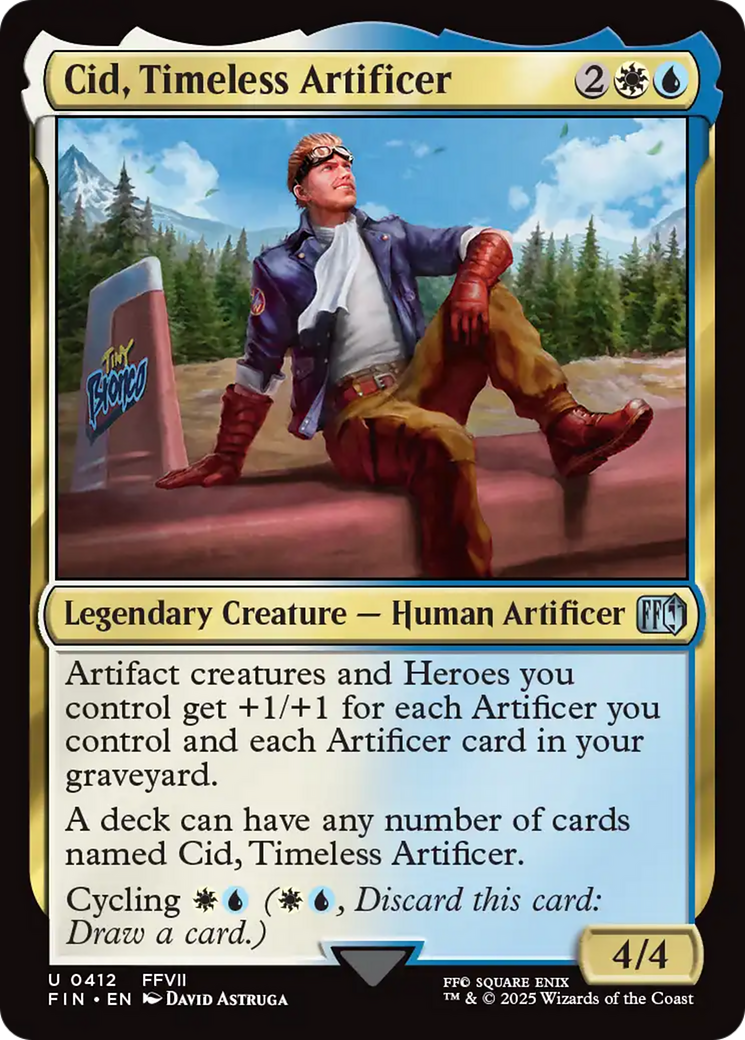 Cid, Timeless Artificer (0412) [FINAL FANTASY] | Exor Games Bridgewater
