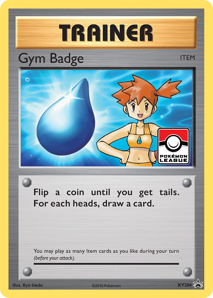 Gym Badge (XY204) (Misty) [XY: Black Star Promos] | Exor Games Bridgewater