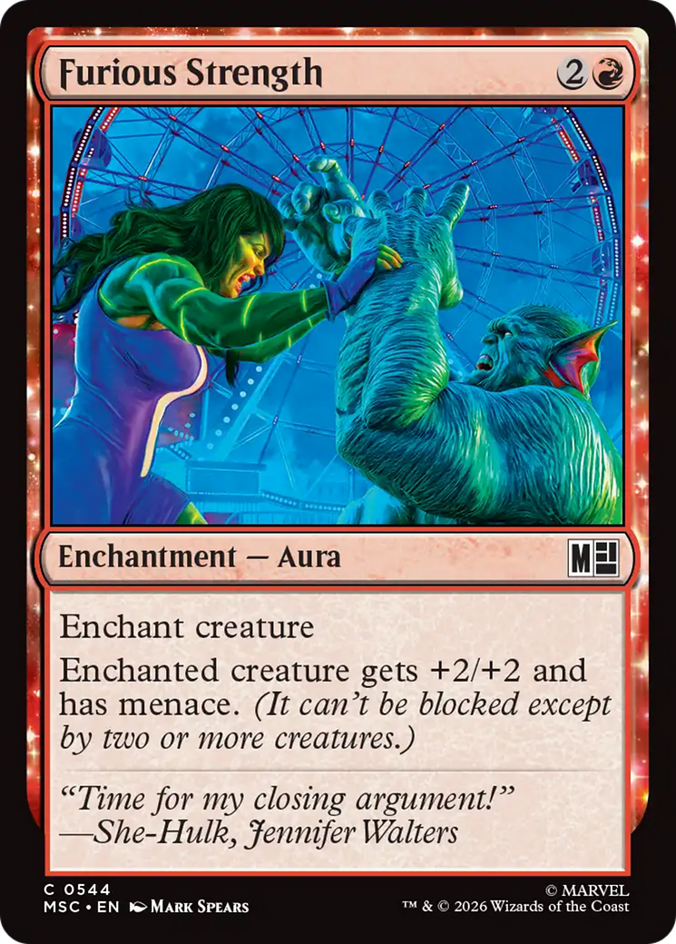 Furious Strength [Marvel Super Heroes Commander] | Exor Games Bridgewater