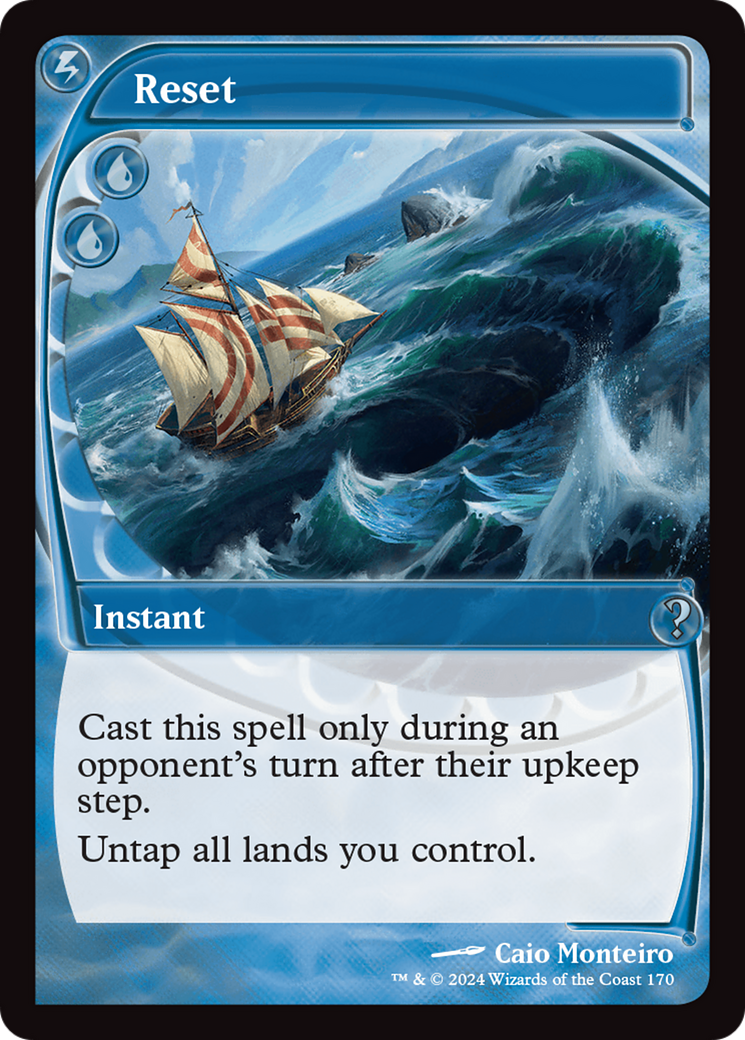 Reset (Future Sight) [Mystery Booster 2] | Exor Games Bridgewater
