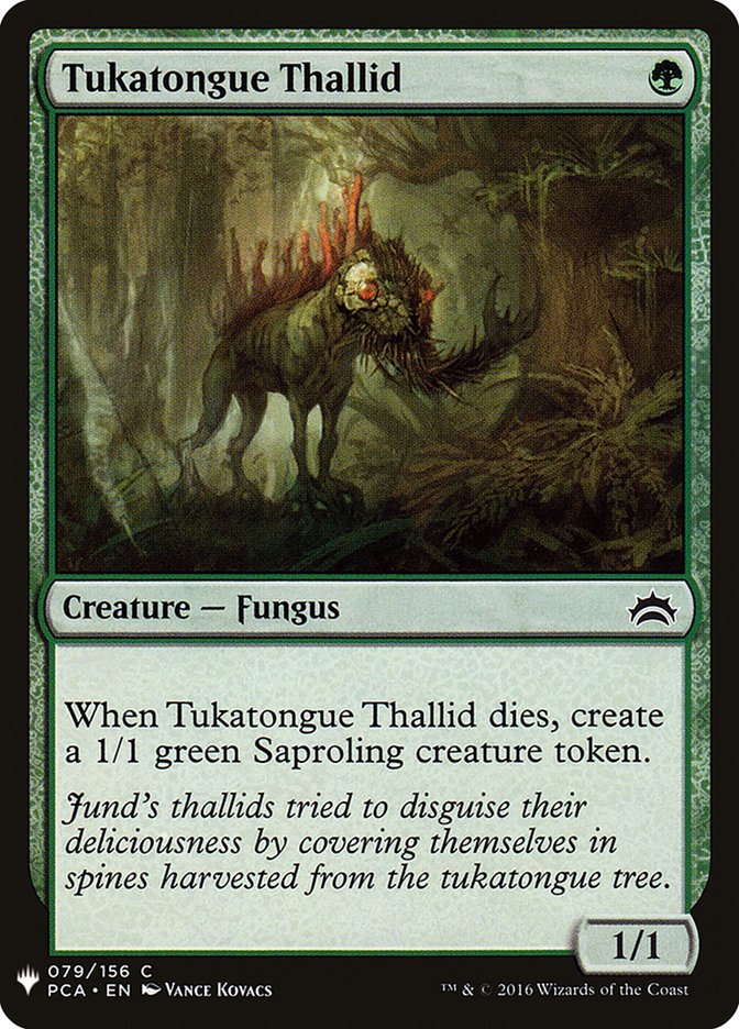 Tukatongue Thallid [Mystery Booster] | Exor Games Bridgewater