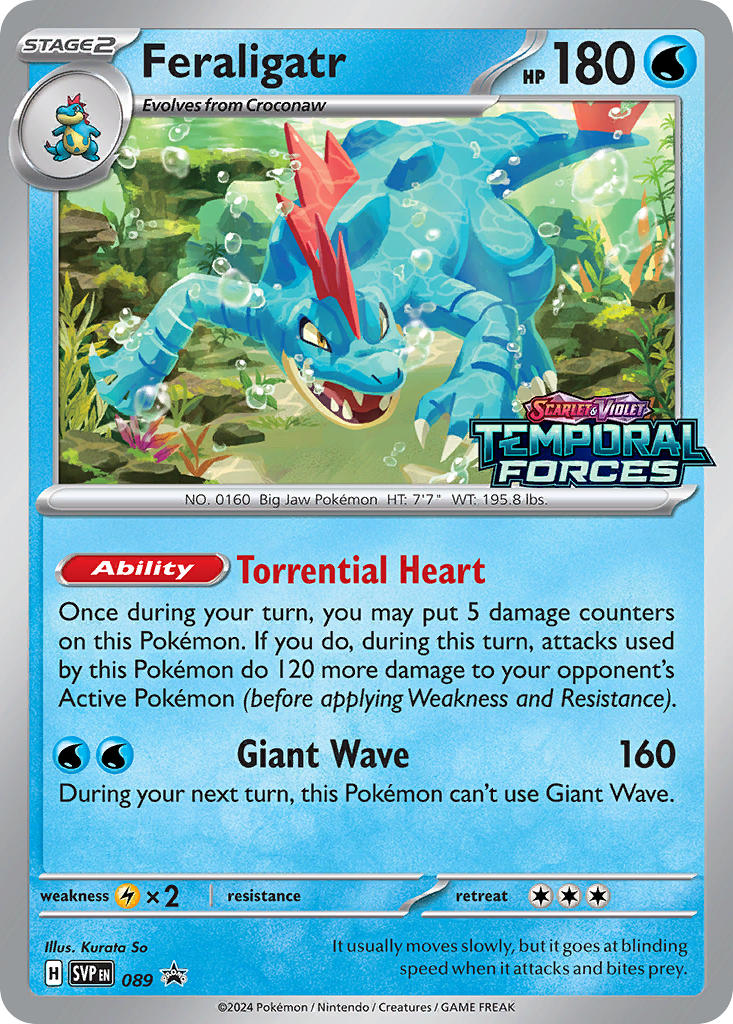 Feraligatr (089) [Scarlet & Violet: Black Star Promos] | Exor Games Bridgewater