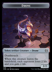 Drone Token [Phyrexia: All Will Be One Tokens] | Exor Games Bridgewater