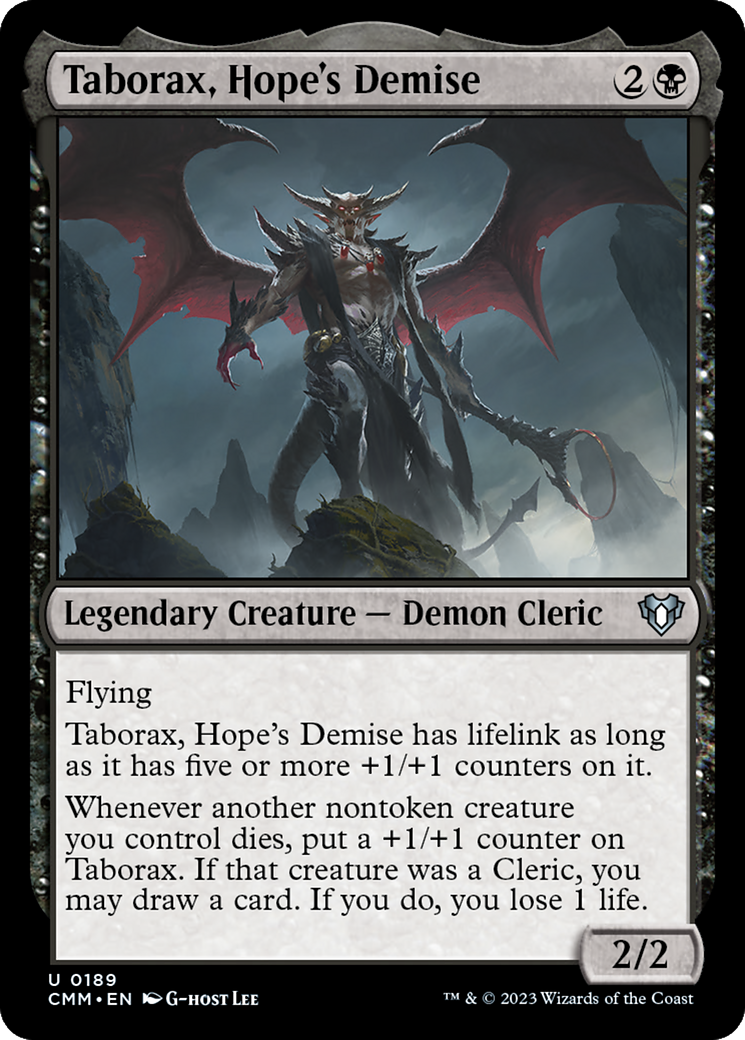 Taborax, Hope's Demise [Commander Masters] | Exor Games Bridgewater