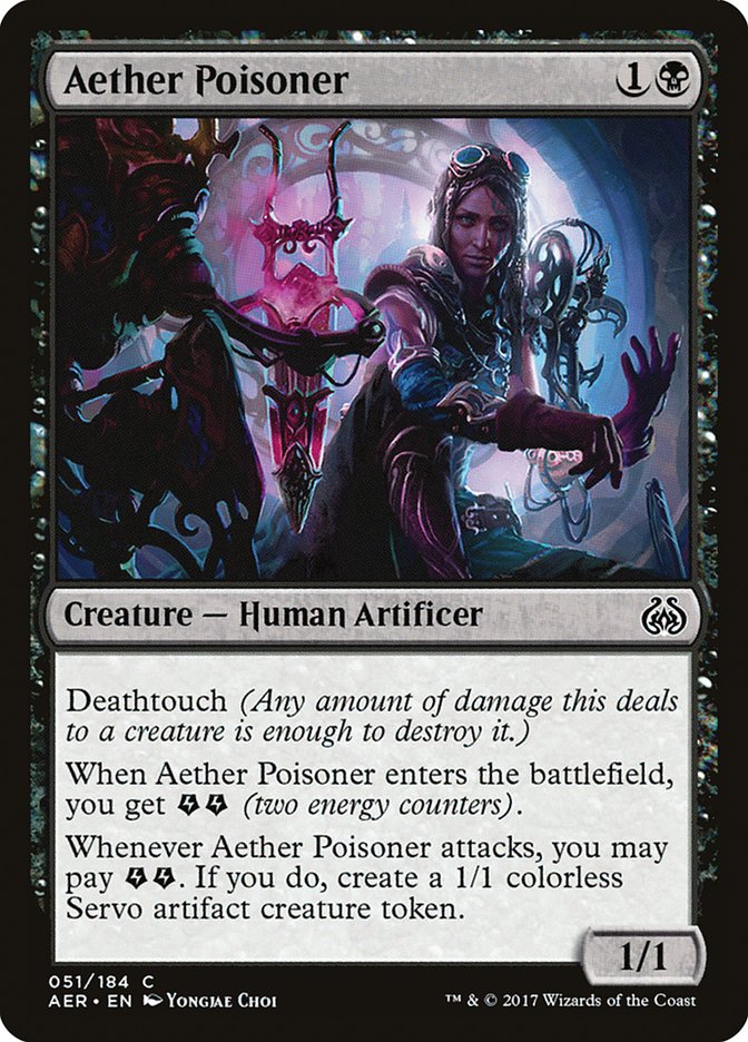 Aether Poisoner [Aether Revolt] | Exor Games Bridgewater