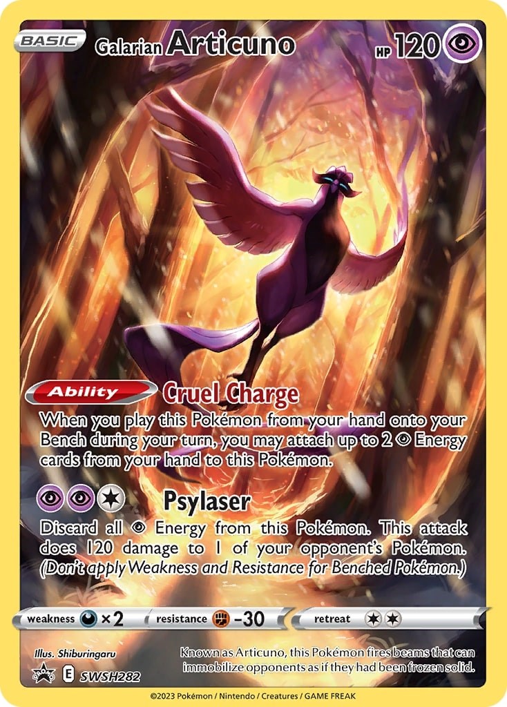 Galarian Articuno (SWSH282) [Sword & Shield: Black Star Promos] | Exor Games Bridgewater