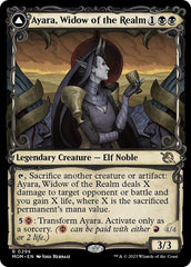 Ayara, Widow of the Realm // Ayara, Furnace Queen (Showcase Planar Booster Fun) [March of the Machine] | Exor Games Bridgewater