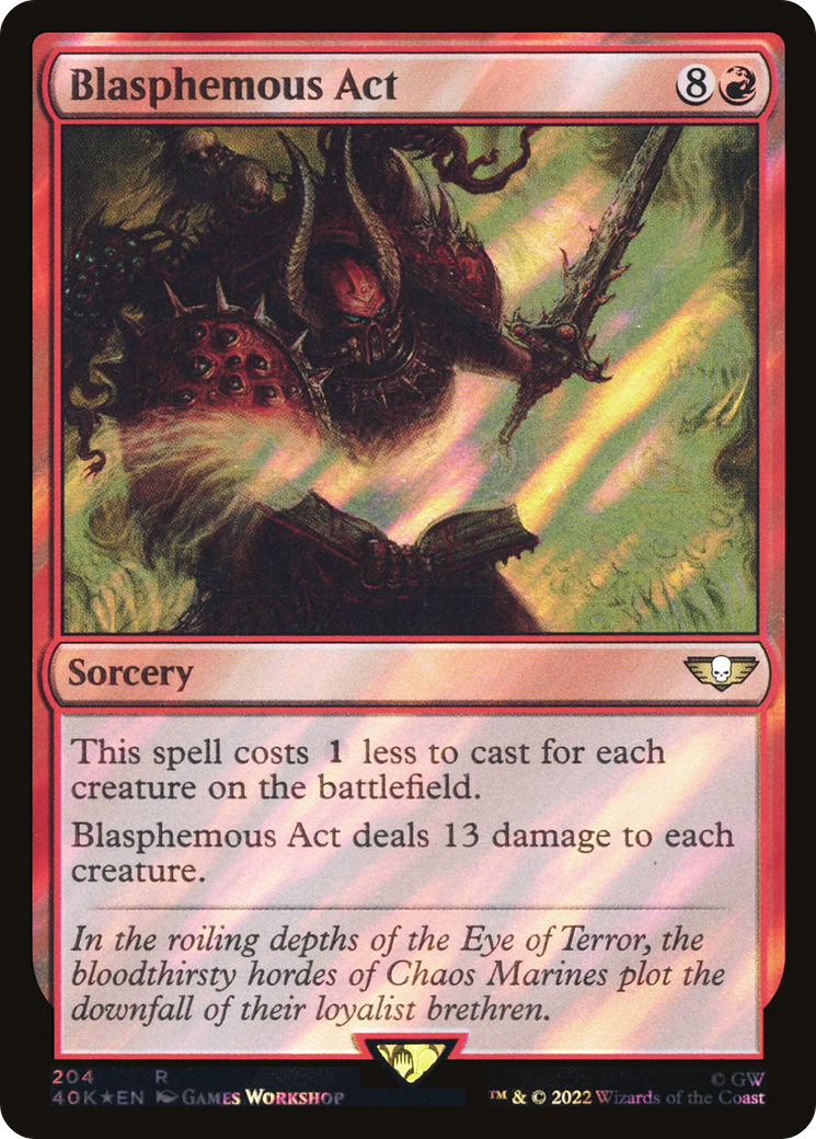 Blasphemous Edict [Edge of Eternities Promo Pack] | Exor Games Bridgewater