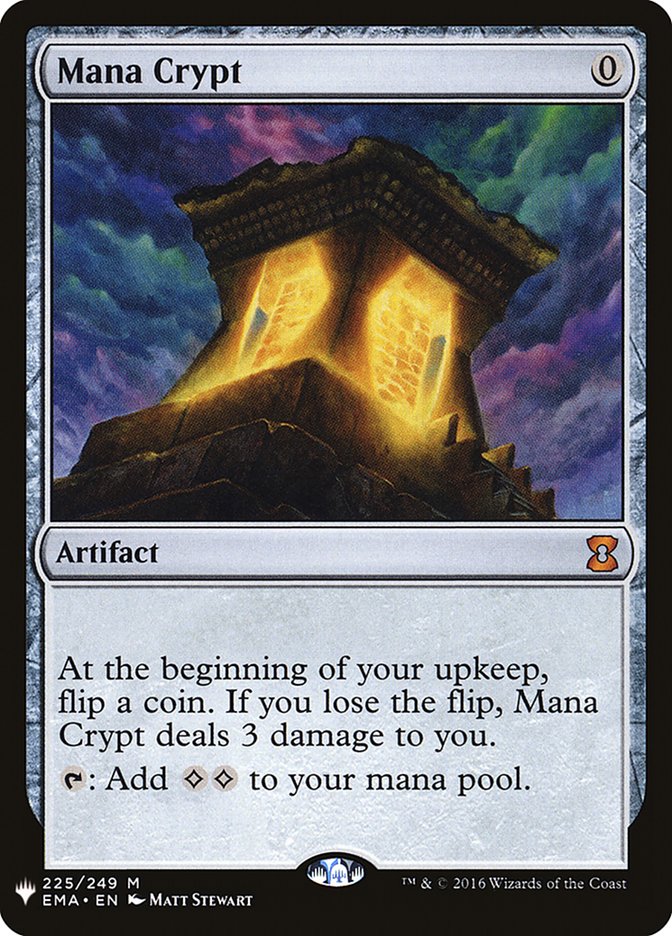 Mana Crypt [Mystery Booster] | Exor Games Bridgewater