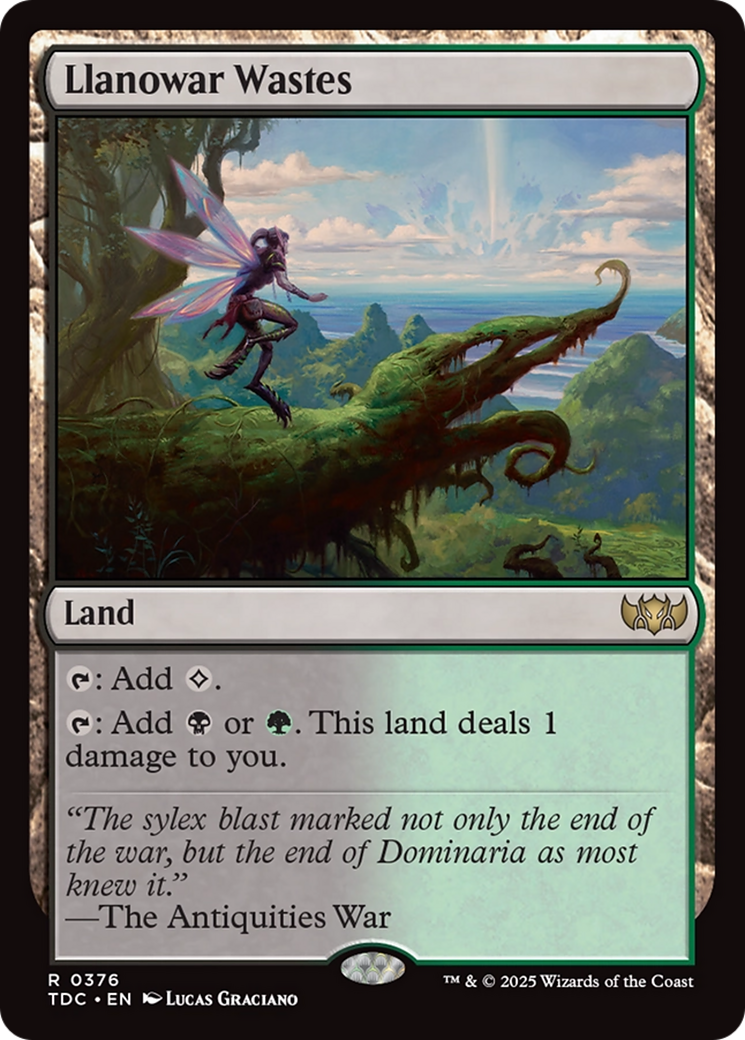 Llanowar Wastes [Tarkir: Dragonstorm Commander] | Exor Games Bridgewater
