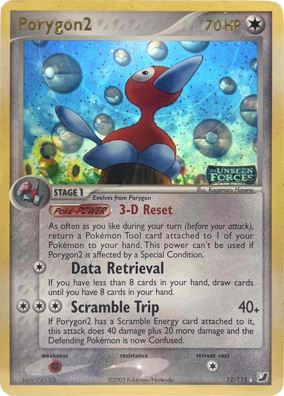 Porygon2 (12/115) (Stamped) [EX: Unseen Forces] | Exor Games Bridgewater