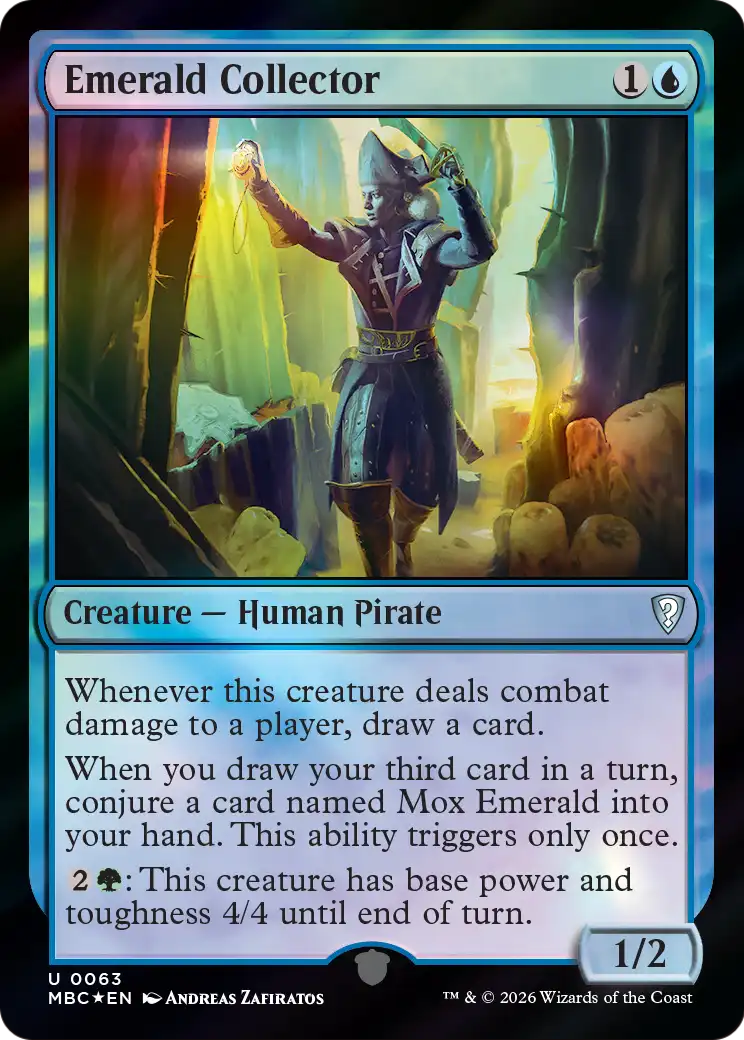 Emerald Collector [Mystery Booster: Commander Edition] | Exor Games Bridgewater
