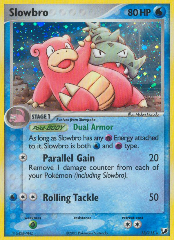 Slowbro (13/115) [EX: Unseen Forces] | Exor Games Bridgewater