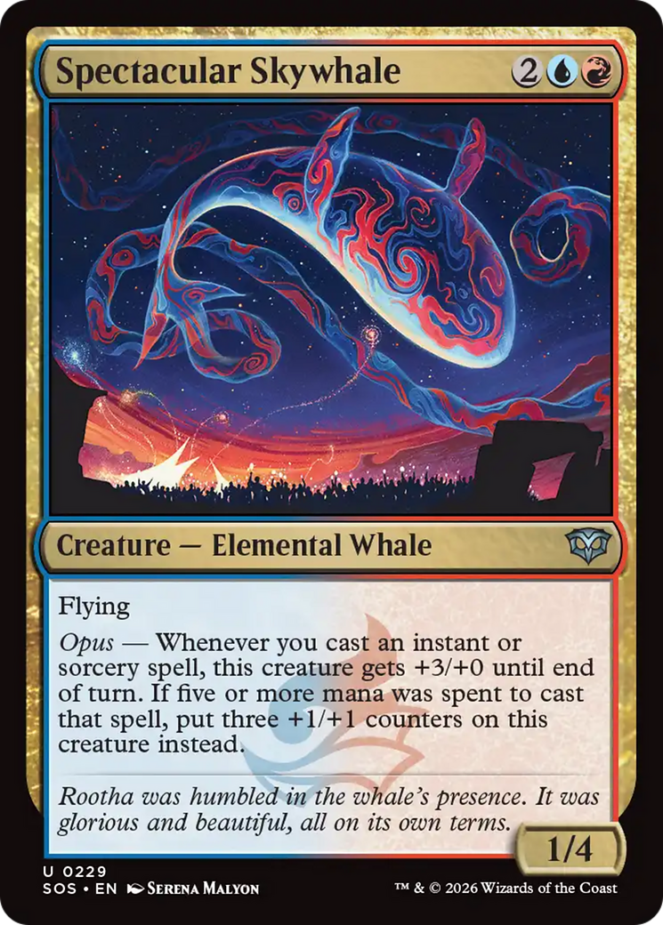 Spectacular Skywhale [Secrets of Strixhaven] | Exor Games Bridgewater